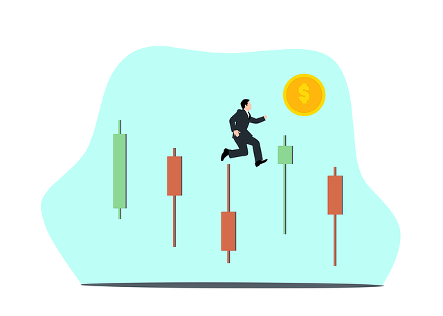 An image depicting a forex trader standing at the edge of a cliff, arms raised in victory, as colorful currency symbols soar in the sky above, while a shadow of a defeated trader lingers nearby, studying charts and graphs