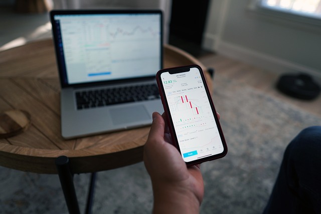 An image showcasing a skilled forex trader analyzing charts, using risk management tools, such as stop-loss orders and position sizing calculators, to ensure consistent profits