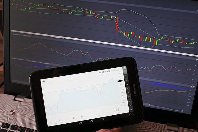 An image showcasing the 5 essential forex charting tools: candlestick charts for precise market analysis, trend lines to identify price movements, moving averages for trend confirmation, Fibonacci retracements for support and resistance levels, and RSI indicator for overbought/oversold conditions
